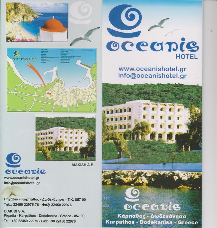 Oceanis Hotel Kárpathos Eksteriør billede